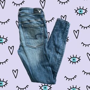 American Eagle high rise jeggings